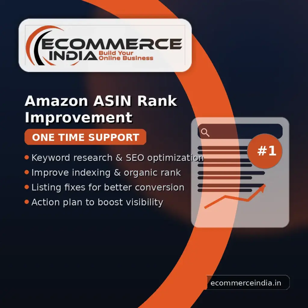 Amazon ASIN Rank Improvement [One-Time Support]