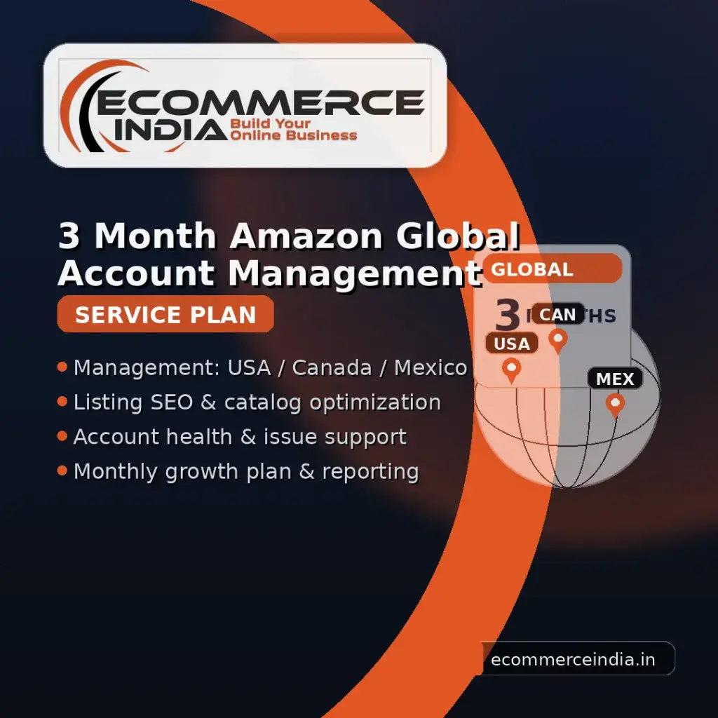 3 Month Amazon Global Account Management Service